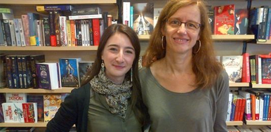 Juliette Condamy et Isabelle Rosset de la Maison de la Presse au Vésinet